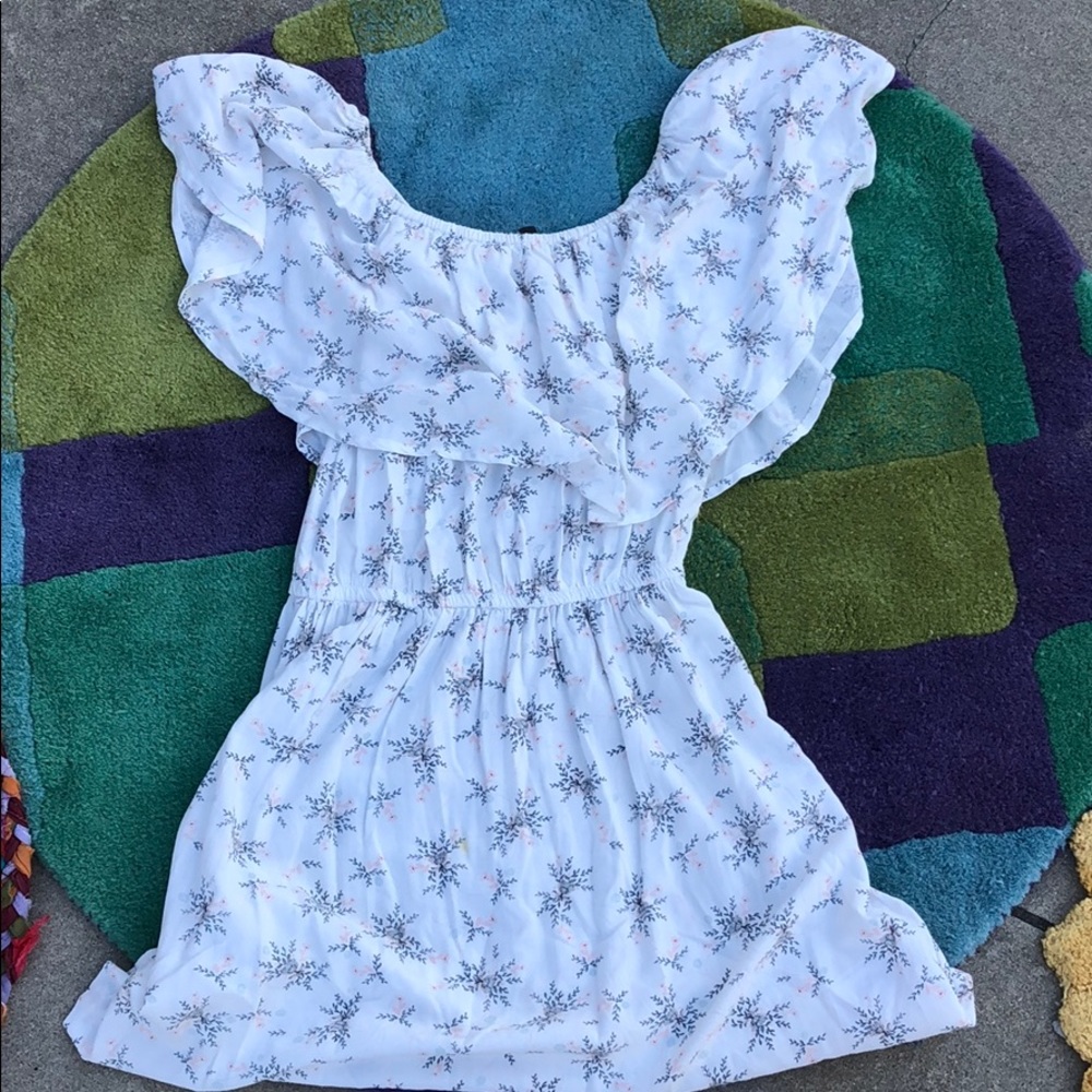 super soft ROXY off the shoulder midi dress